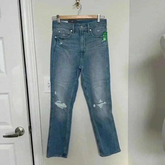 NWT GAP vintage slim high rise jeans 27 - Picture 2 of 6